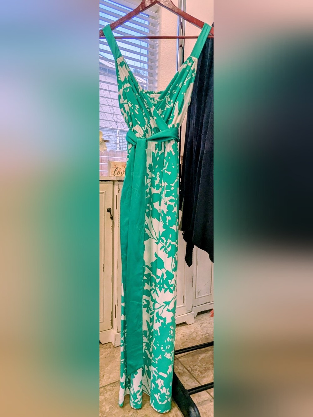 New York & Company Green and White Girls' Stretch Bottoms